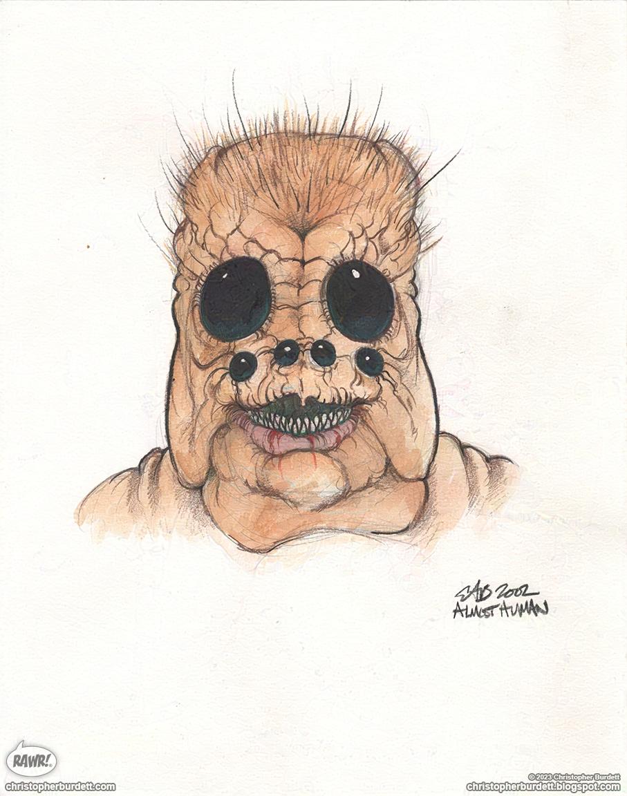 Background Demon Concept - Original Buffy the Vampire Concept Art