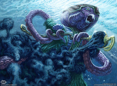 Cephalid Inkmage - Magic the Gathering - Foundations - Tonal Study