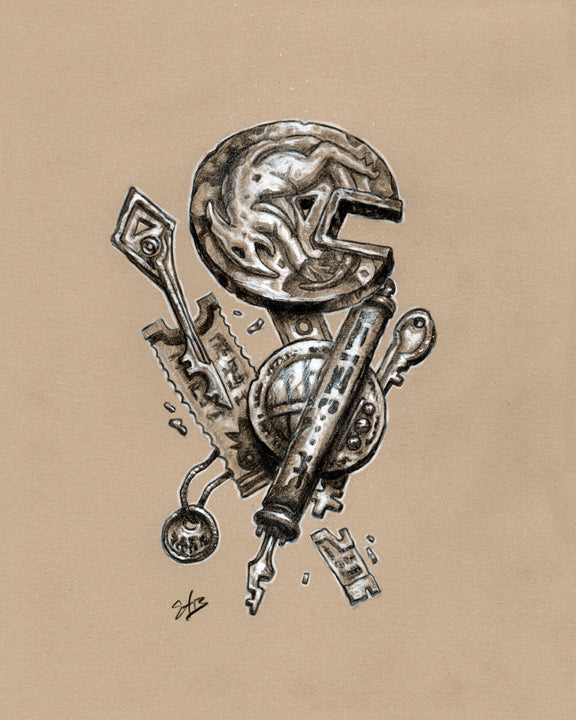 Air Shops: Access Medallions, Tokens, Keys, and Tickets Art - The Grand Bazaar of Ethra VanDalia