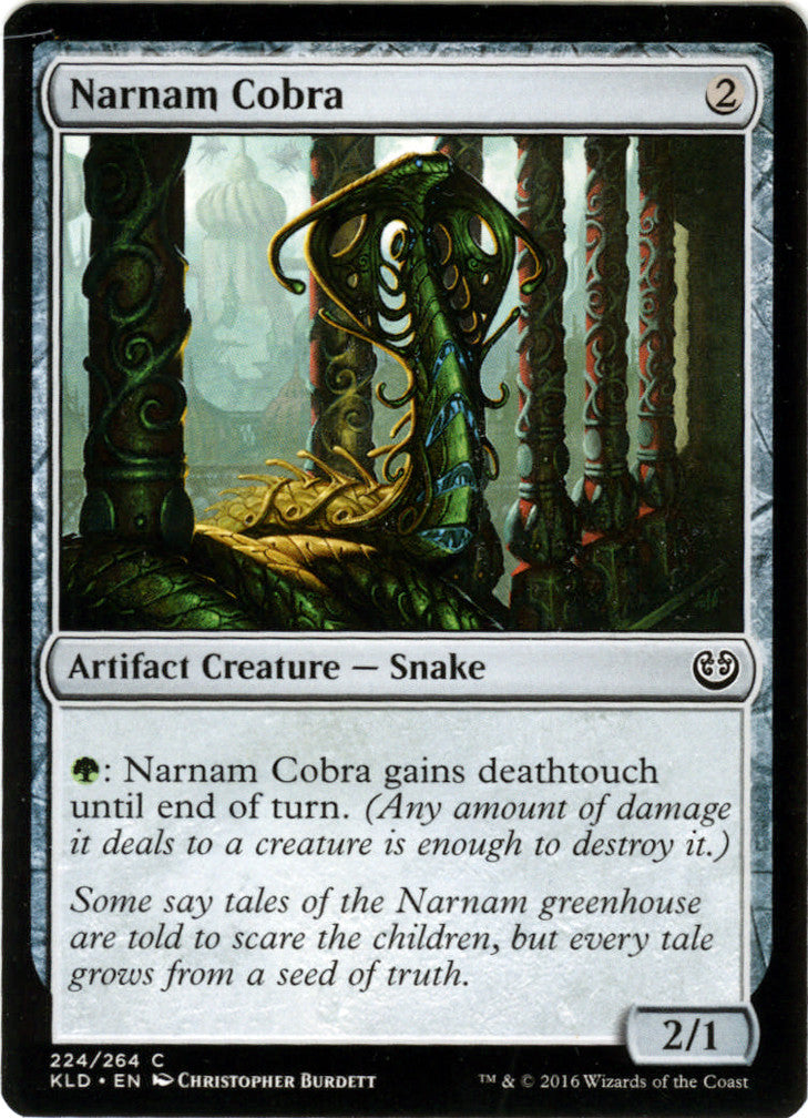 Narnam Cobra Artist Proof - Magic the Gathering - Kaladesh