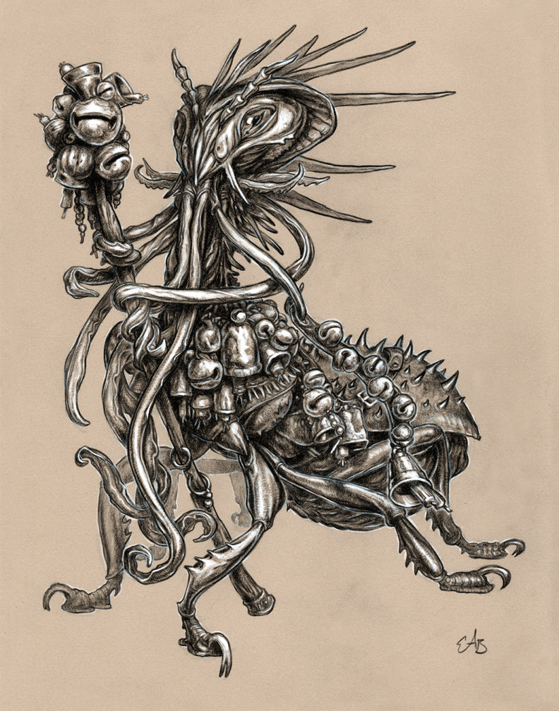 Belled Kreep Character Art - The Grand Bazaar of Ethra VanDalia