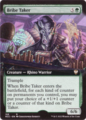 Bribe Taker (borderless) Artist Proof - Magic the Gathering - New Capenna Commander