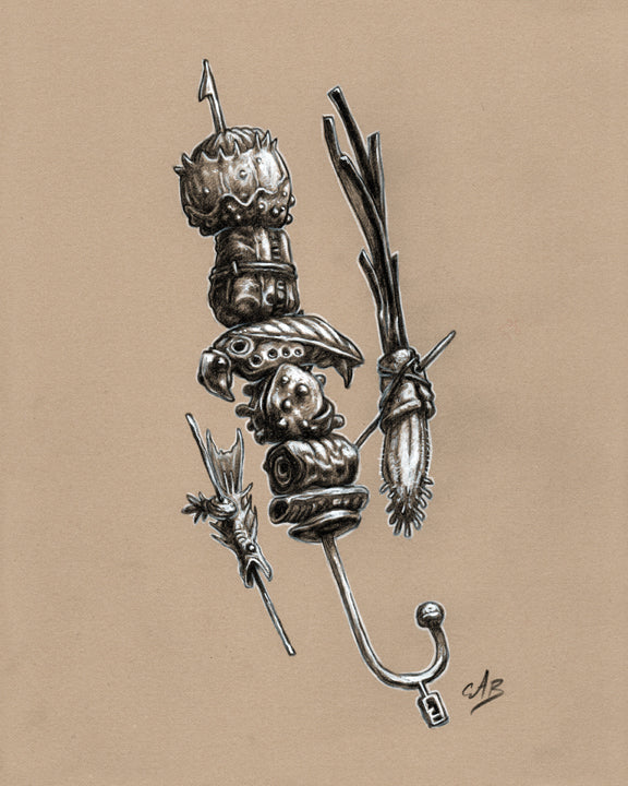 Busy Streets: Street Food Art - The Grand Bazaar of Ethra VanDalia