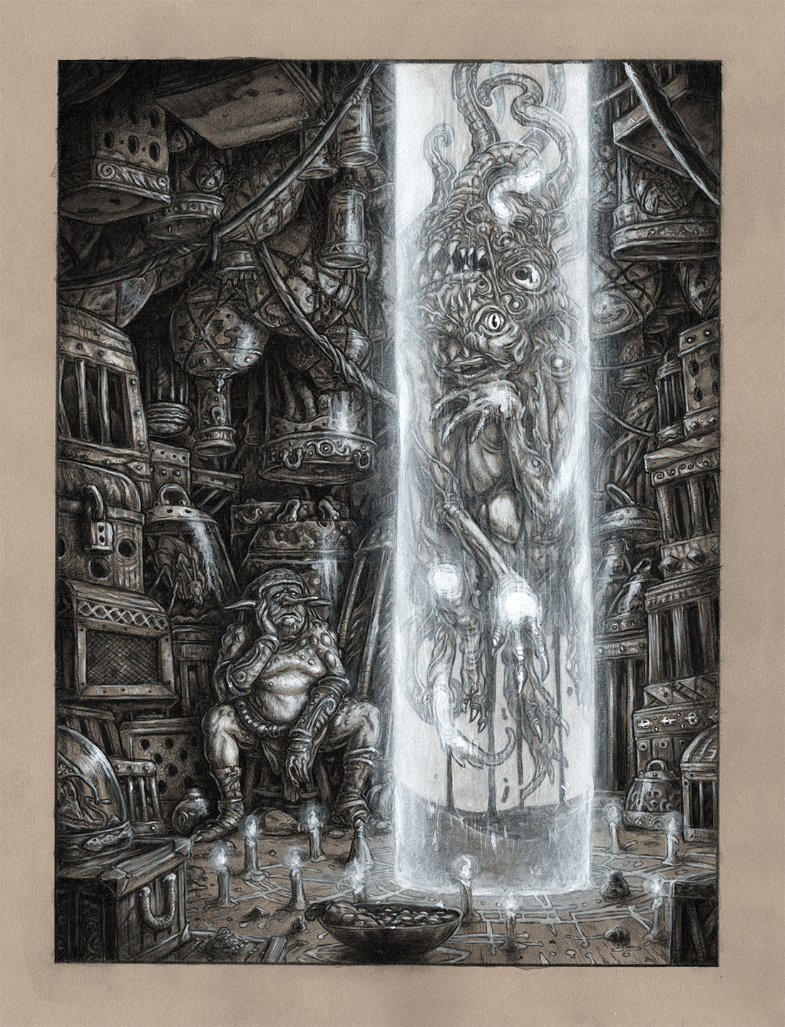 Fortune Teller Character Art - The Grand Bazaar of Ethra VanDalia