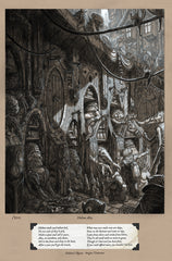 Hollow Alley Fine Art Print - The Grand Bazaar of Ethra VanDalia