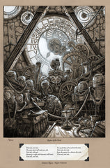 Keeper of the Clocks Fine Art Print - The Grand Bazaar of Ethra VanDalia