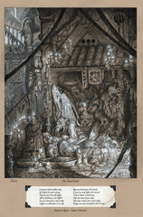 The Seated Dead Fine Art Print - The Grand Bazaar of Ethra VanDalia