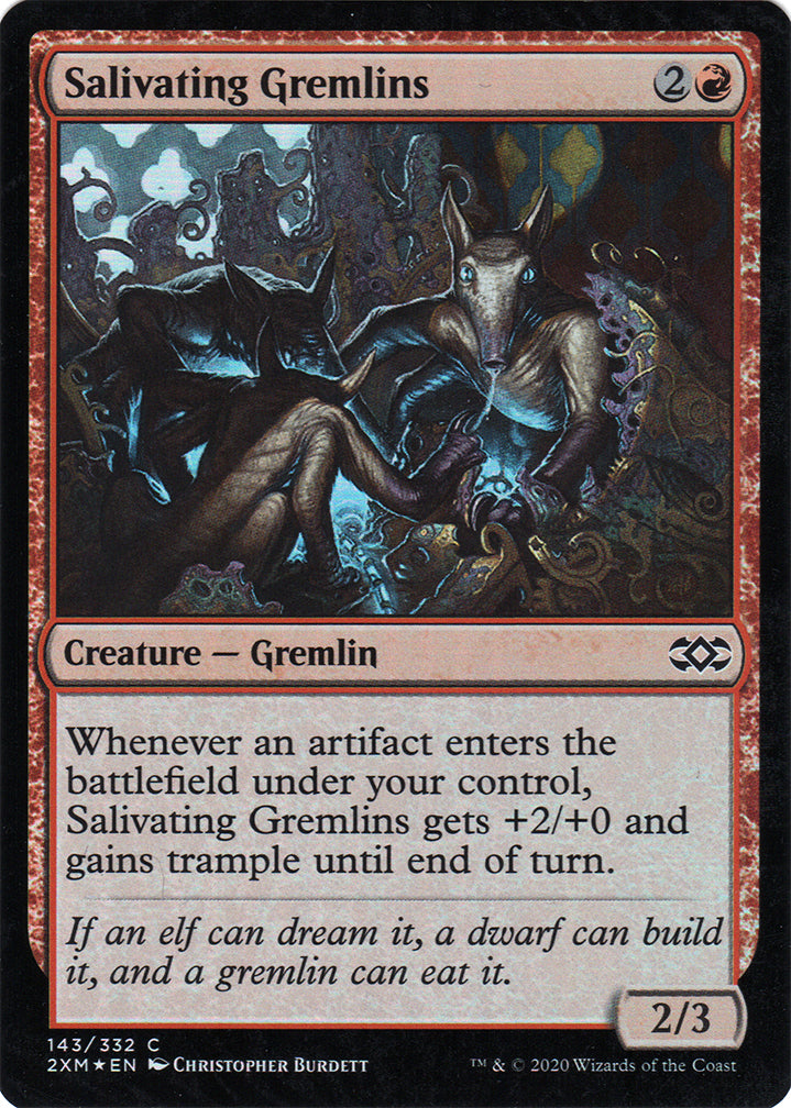 Salivating Gremlins FOIL Artist Proof - Magic the Gathering - Double Masters