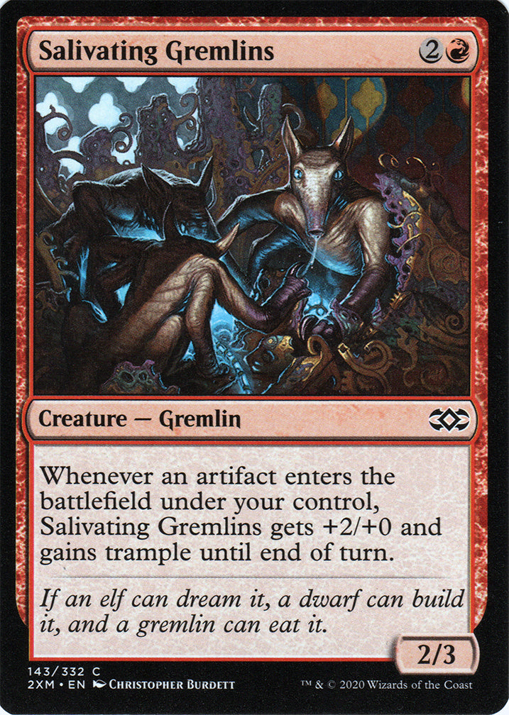 Salivating Gremlins Artist Proof - Magic the Gathering - Double Masters