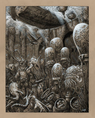 Sunken Stalls Environmental Art - The Grand Bazaar of Ethra VanDalia