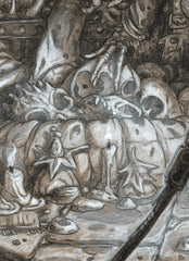 The Seated Dead Environmental Art - The Grand Bazaar of Ethra VanDalia