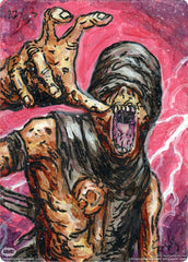 Festering Mummy Artist Proof W/ COLOR ART - Magic the Gathering - Amonkhet