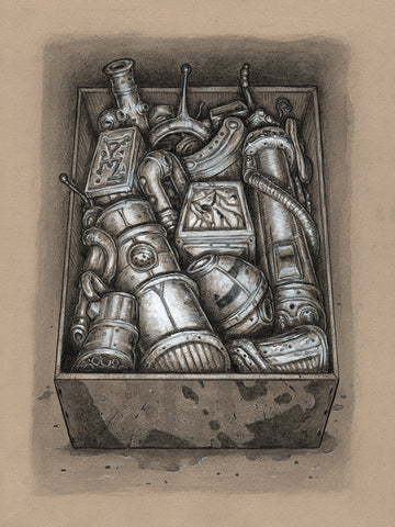 Cryptic Knight: Box of Forbidden Objects - The Grand Bazaar of Ethra VanDalia