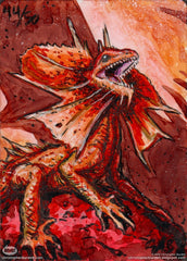 1 of 3 FINAL Shifting Shadow Artist Proof W/ COLOR ART - Magic the Gathering - Commander 2017