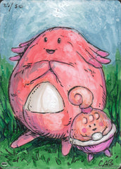 Egg Token Artist Proof W/ COLOR ART - Magic the Gathering - Dominaria United Commander