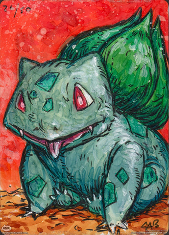 Egg Token Artist Proof W/ COLOR ART - Magic the Gathering - Dominaria United Commander