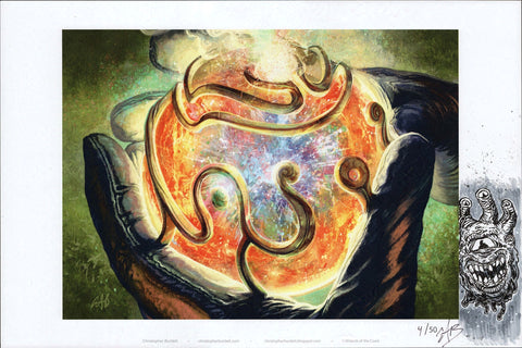 Portent - Signed and Numbered Print with Original Drawing - #4 of 50