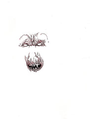 Sympathetic Demon Concept - Original Angel Concept Art - Set of TWO Drawings