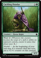 Cackling Prowler Artist Proof - Magic the Gathering - Foundations