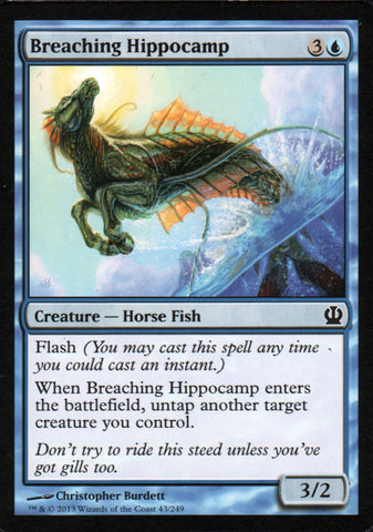 Breaching Hippocamp Artist Proof - Magic the Gathering - Theros
