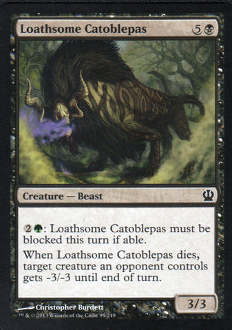 Loathsome Catoblepas Artist Proof - Magic the Gathering - Theros