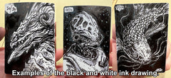 Monstrous War-Leech FOIL Artist Proof - Magic the Gathering - Dominaria United