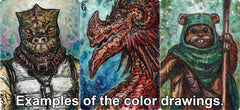 Ancient Carp Artist Proof - Magic the Gathering - Dragons of Tarkir