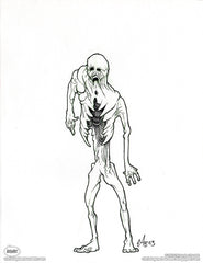 Dead Birds Film - The Creature Concept Designs - Set of Three Drawings