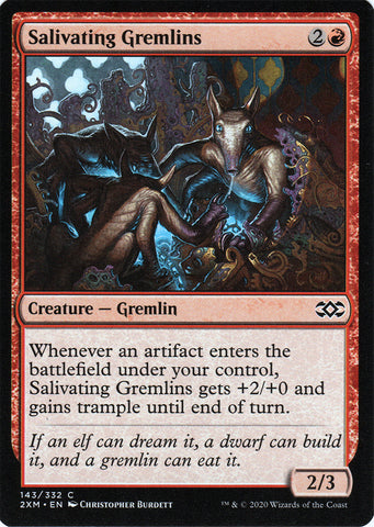 Salivating Gremlins Artist Proof - Magic the Gathering - Double Masters