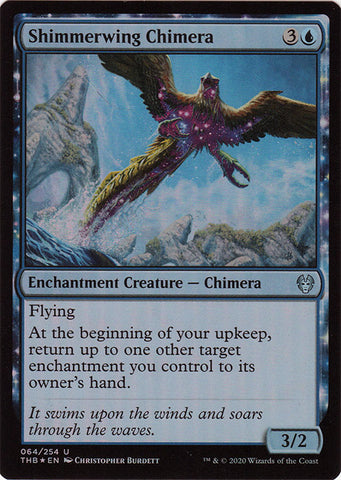 Shimmerwing Chimera FOIL Artist Proof - Magic: the Gathering - Theros Beyond Death