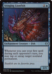 Stinging Lionfish Artist Proof - Magic: the Gathering - Theros Beyond Death